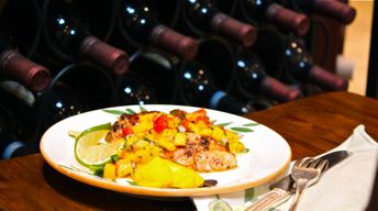Indian Spiced Copper River King Salmon